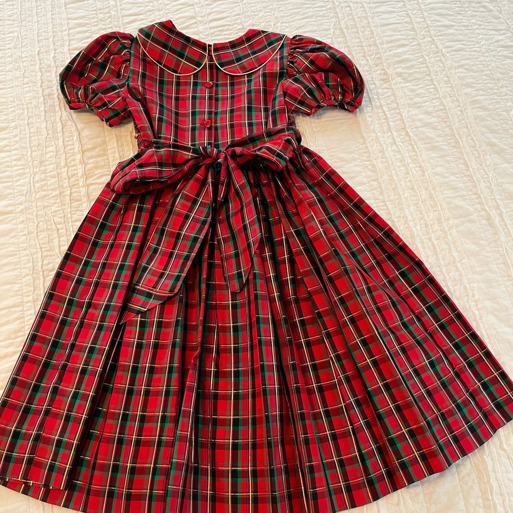 Holiday dress - Christmas plaid size 4 - Picture 3 of 6
